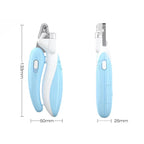 LED Pet Nail Clippers 🐾 – Safe & Easy Trimming for Dogs and Cats